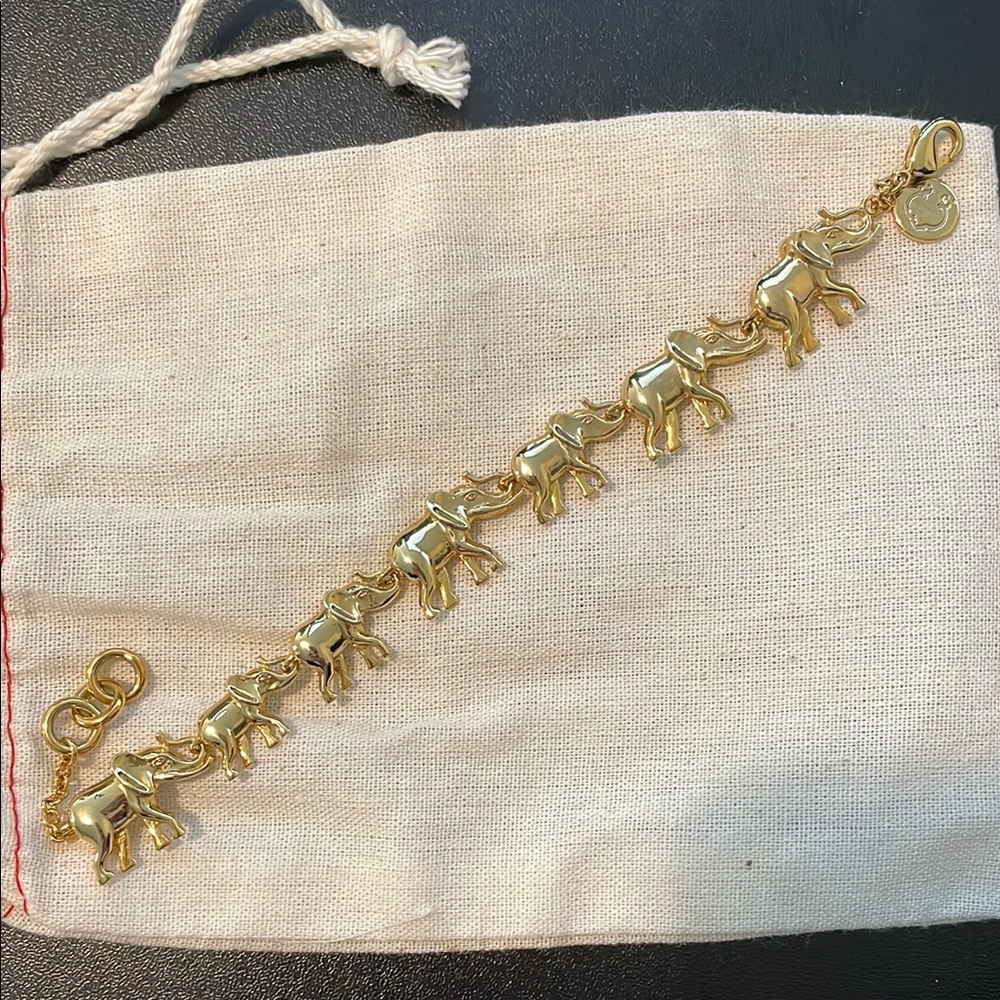 C. Wonder Gold Elephant Bracelet